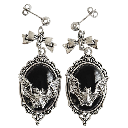 XTS Gothic Bat ピアス＆イヤリング BLACK