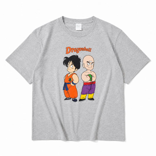 ドラゴンボール Tシャツ ヤムチャ＆天津飯 TE1221 GRAY