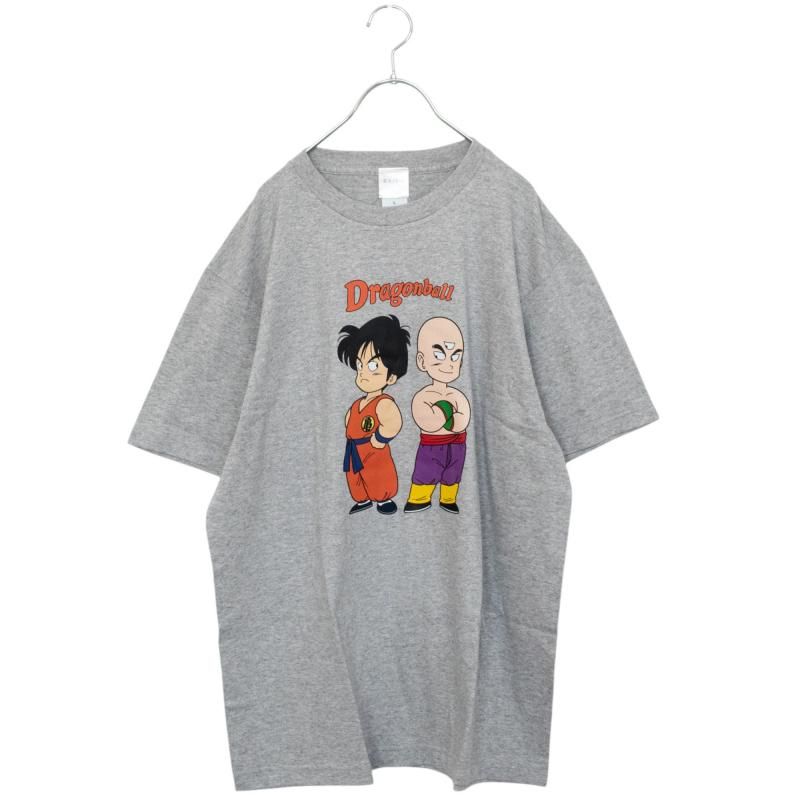 ドラゴンボール Tシャツ ヤムチャ＆天津飯 TE1221 GRAY