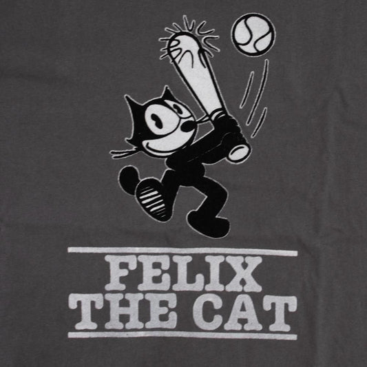FELIX THE CAT ラグラン フロッキー ロンT CHARCOAL