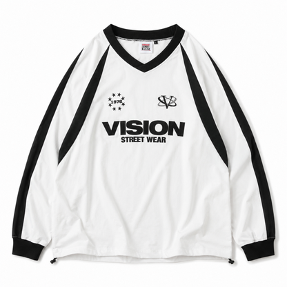 VISION STREET WEAR ナイロンプルオーバー WHITE
