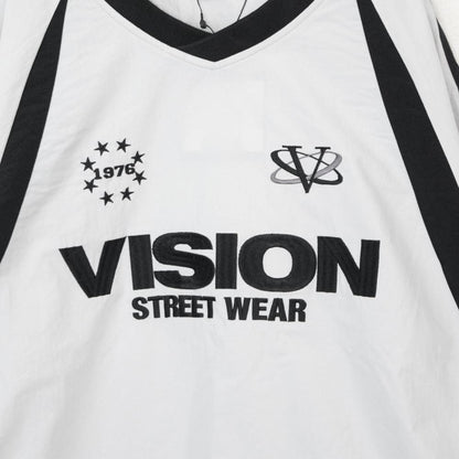 VISION STREET WEAR ナイロンプルオーバー WHITE