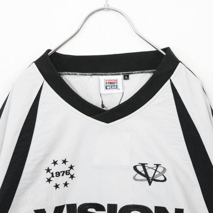 VISION STREET WEAR ナイロンプルオーバー WHITE