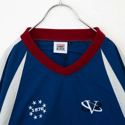 VISION STREET WEAR ナイロンプルオーバー BLUE