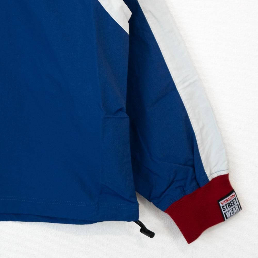 VISION STREET WEAR ナイロンプルオーバー BLUE