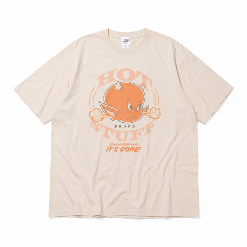 ホットスタッフ Tシャツ フェイス UNO1115 BEIGE
