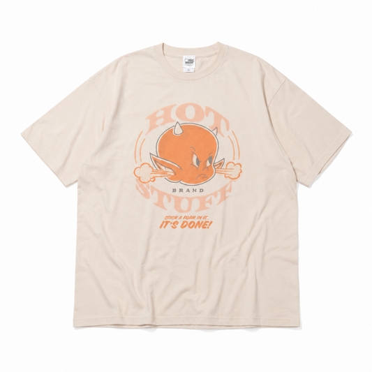 ホットスタッフ Tシャツ フェイス UNO1115 BEIGE