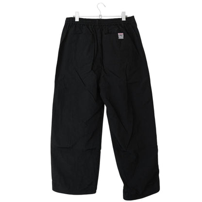 VISION STREET WEAR ナイロンウェーブ切替パンツ BLACK