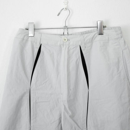 VISION STREET WEAR ナイロンウェーブ切替パンツ WHITE