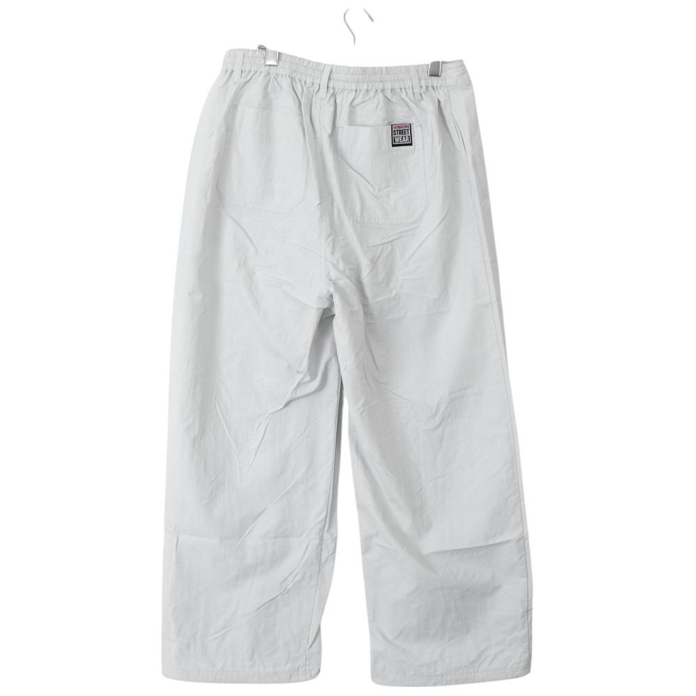 VISION STREET WEAR ナイロンウェーブ切替パンツ WHITE