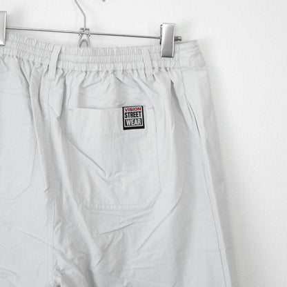 VISION STREET WEAR ナイロンウェーブ切替パンツ WHITE