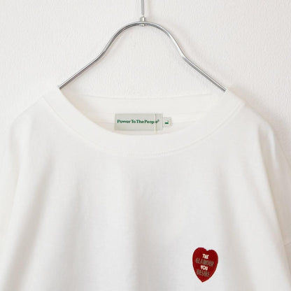 ハート CAT ロンT WHITE
