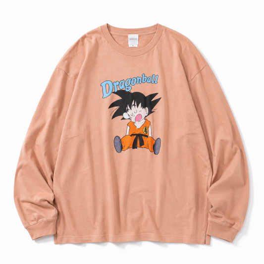 ドラゴンボール ロンT 悟空おやすみ ORANGE TE1561 TE1560