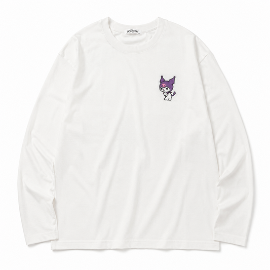 サンリオ クロミ キャラクター ロンT WHITE