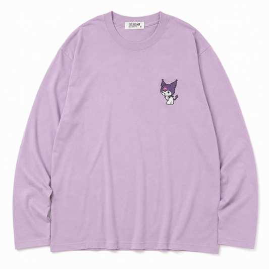 サンリオ クロミ キャラクター ロンT PURPLE