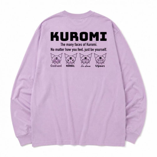 サンリオ クロミ キャラクター ロンT PURPLE