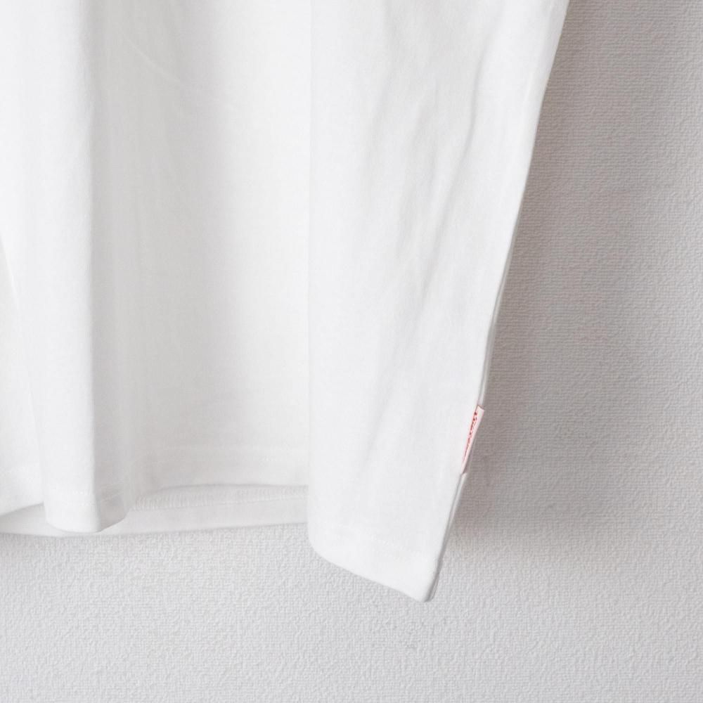 POWER TO THE PEOPLE JAPAN Series DARUMA 刺繍 半袖 Tシャツ WHITE