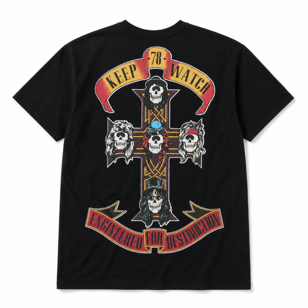 MISHKA Destruction 半袖 Tシャツ BLACK MSK-162