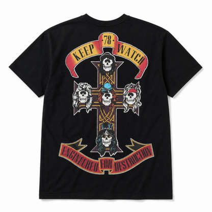 MISHKA Destruction 半袖 Tシャツ BLACK MSK-162