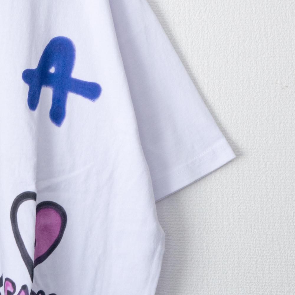 VISION STREET WEAR guernika GHOST-SKATER Tシャツ WHITE