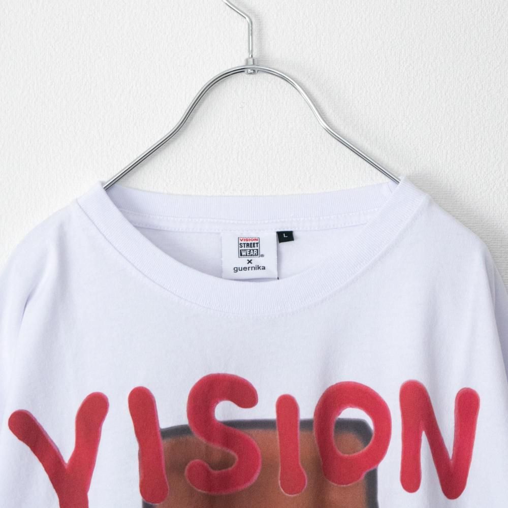 VISION STREET WEAR guernika ANONYMOUSE Tシャツ WHITE