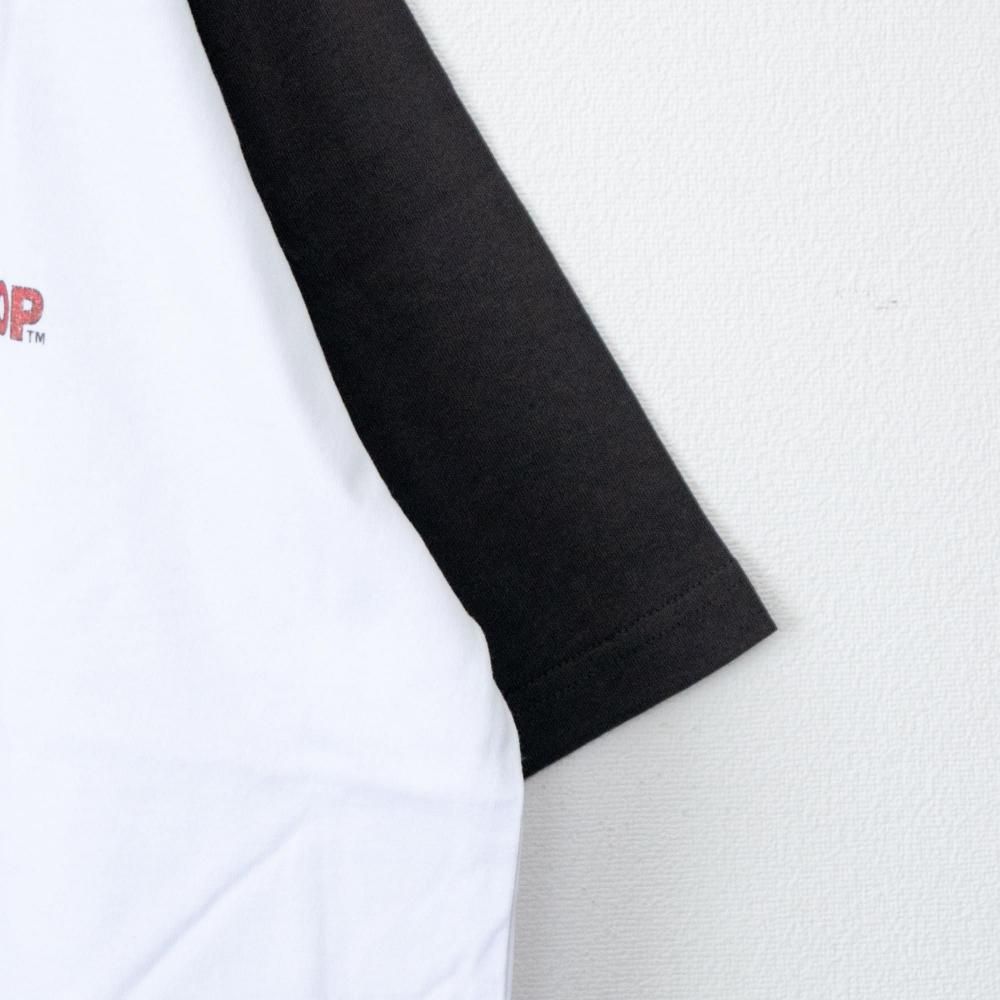 VISION STREET WEAR Betty Boop ラグランTシャツ BLACK/WHITE