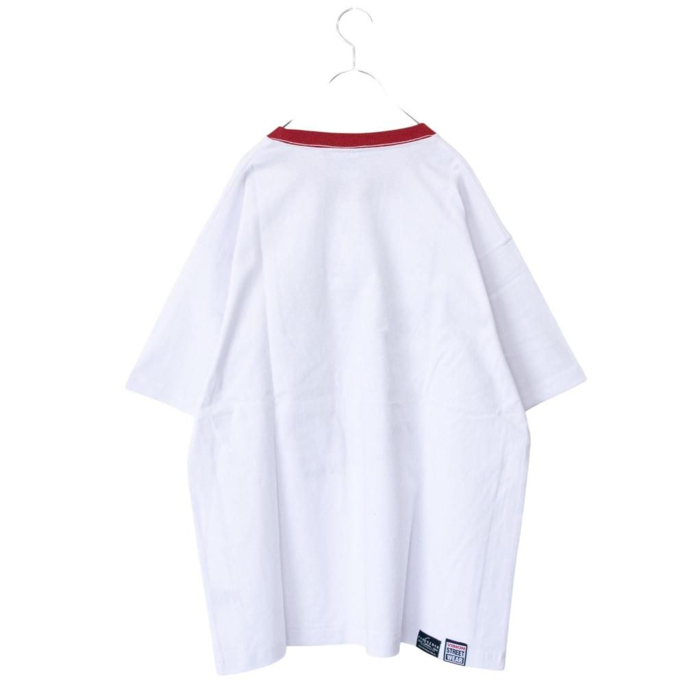 VISION STREET WEAR Betty Boop Graffiti Tシャツ WHITE/RED