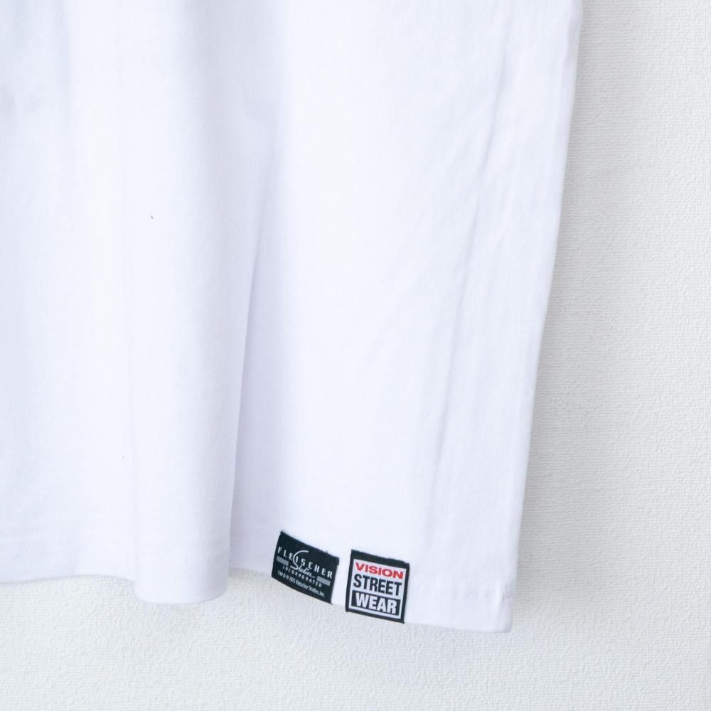 VISION STREET WEAR Betty Boop Graffiti Tシャツ WHITE/RED