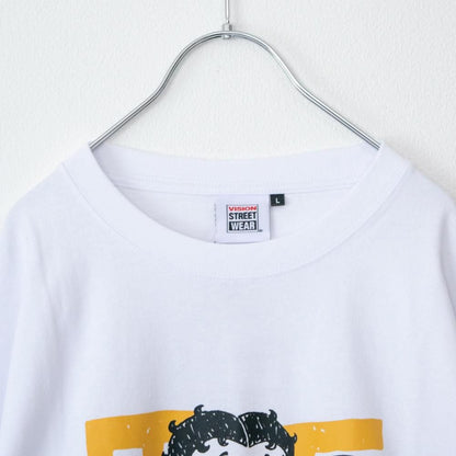 VISION STREET WEAR Betty Boop Graffiti Tシャツ WHITE