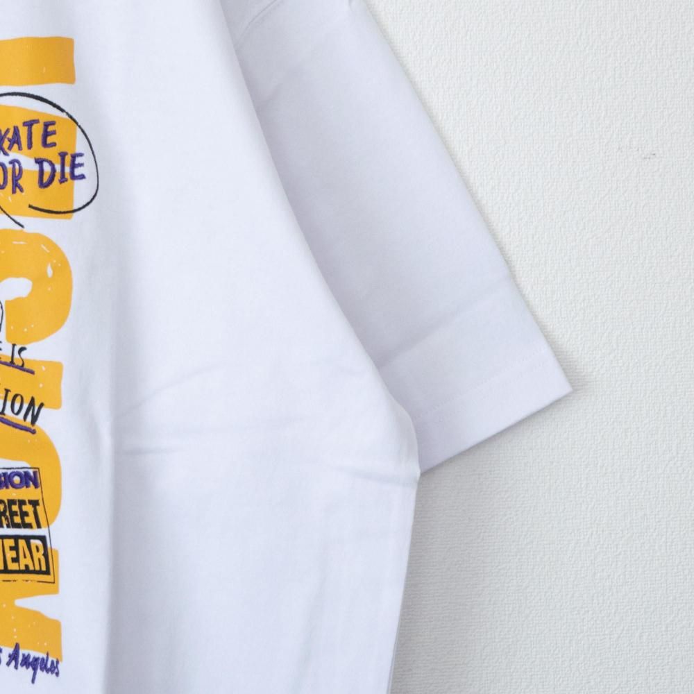 VISION STREET WEAR Betty Boop Graffiti Tシャツ WHITE