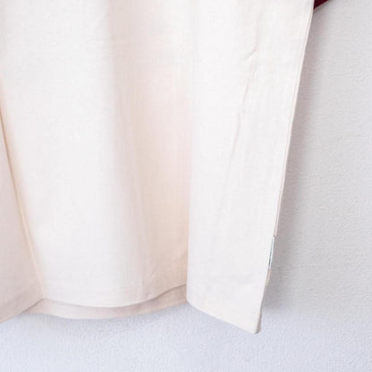 POWER TO THE PEOPLE クリームソーダ 刺繍 Tシャツ WHITE/RED