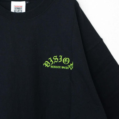 VISION STREET WEAR ANGEL スケーター Tシャツ BLACK