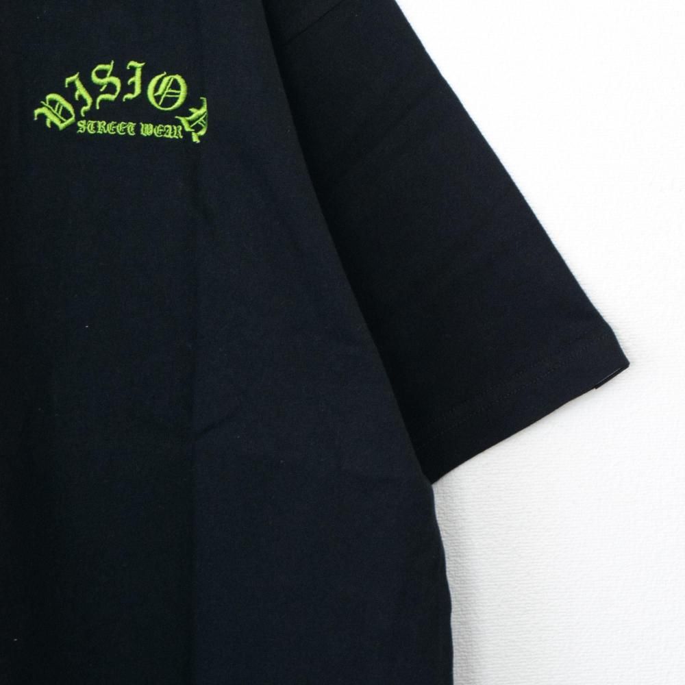 VISION STREET WEAR ANGEL スケーター Tシャツ BLACK