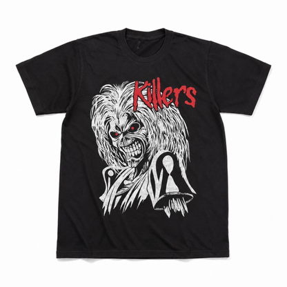 American Classics US輸入 Tシャツ Iron Maiden Red And White Killers MADN521