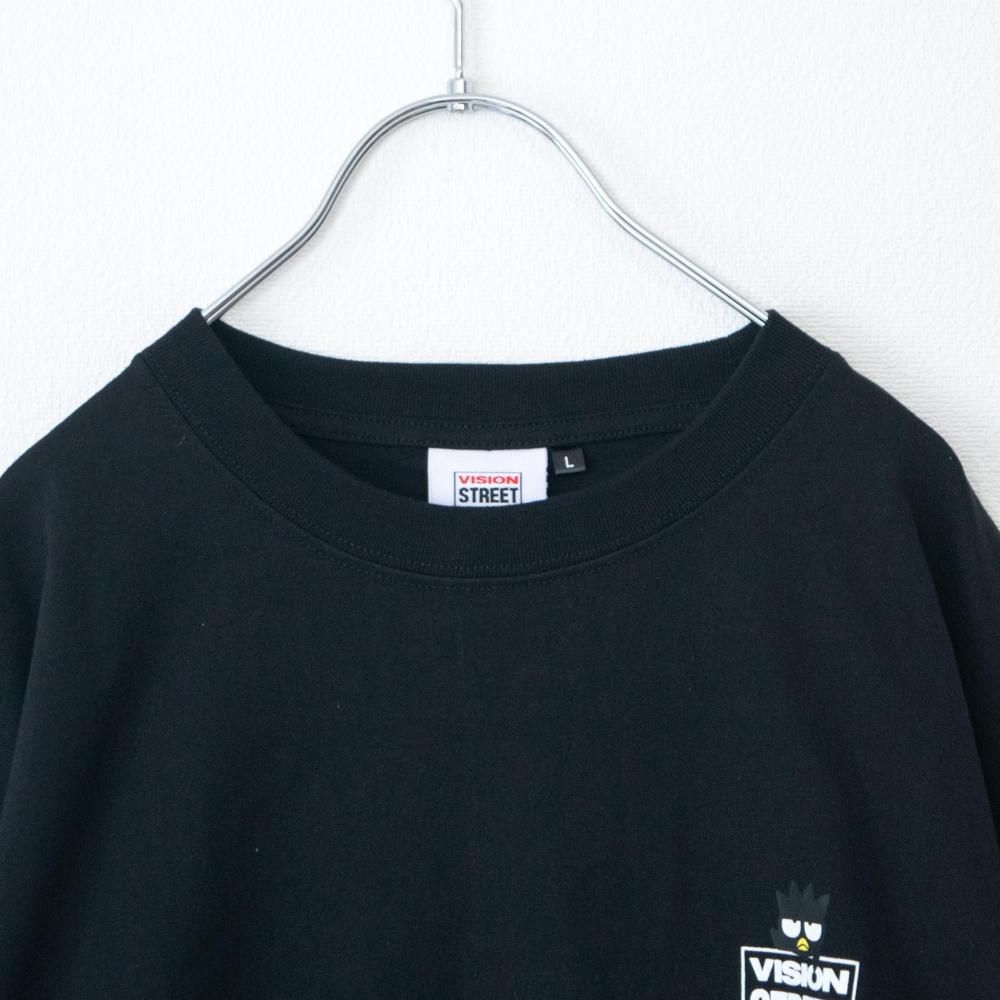 VISION STREET WEAR サンリオ Badtz-maru バッドばつ丸 Tシャツ BLACK