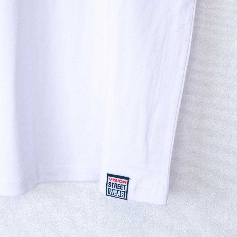 VISION STREET WEAR サンリオ Kuromi クロミ Tシャツ RINGER WHITE