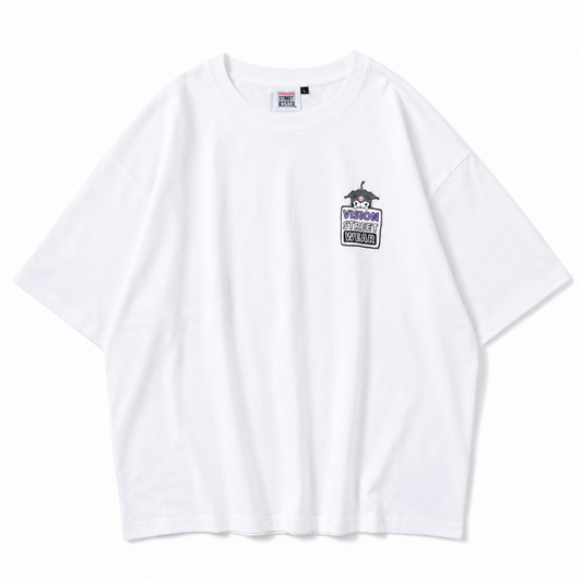 VISION STREET WEAR サンリオ Kuromi クロミ Tシャツ WHITE