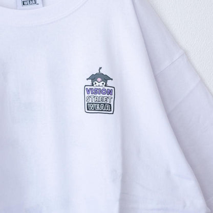VISION STREET WEAR サンリオ Kuromi クロミ Tシャツ WHITE