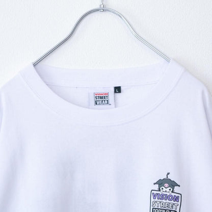 VISION STREET WEAR サンリオ Kuromi クロミ Tシャツ WHITE