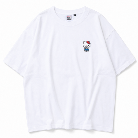 VISION STREET WEAR サンリオ HelloKitty キティ Tシャツ WHITE