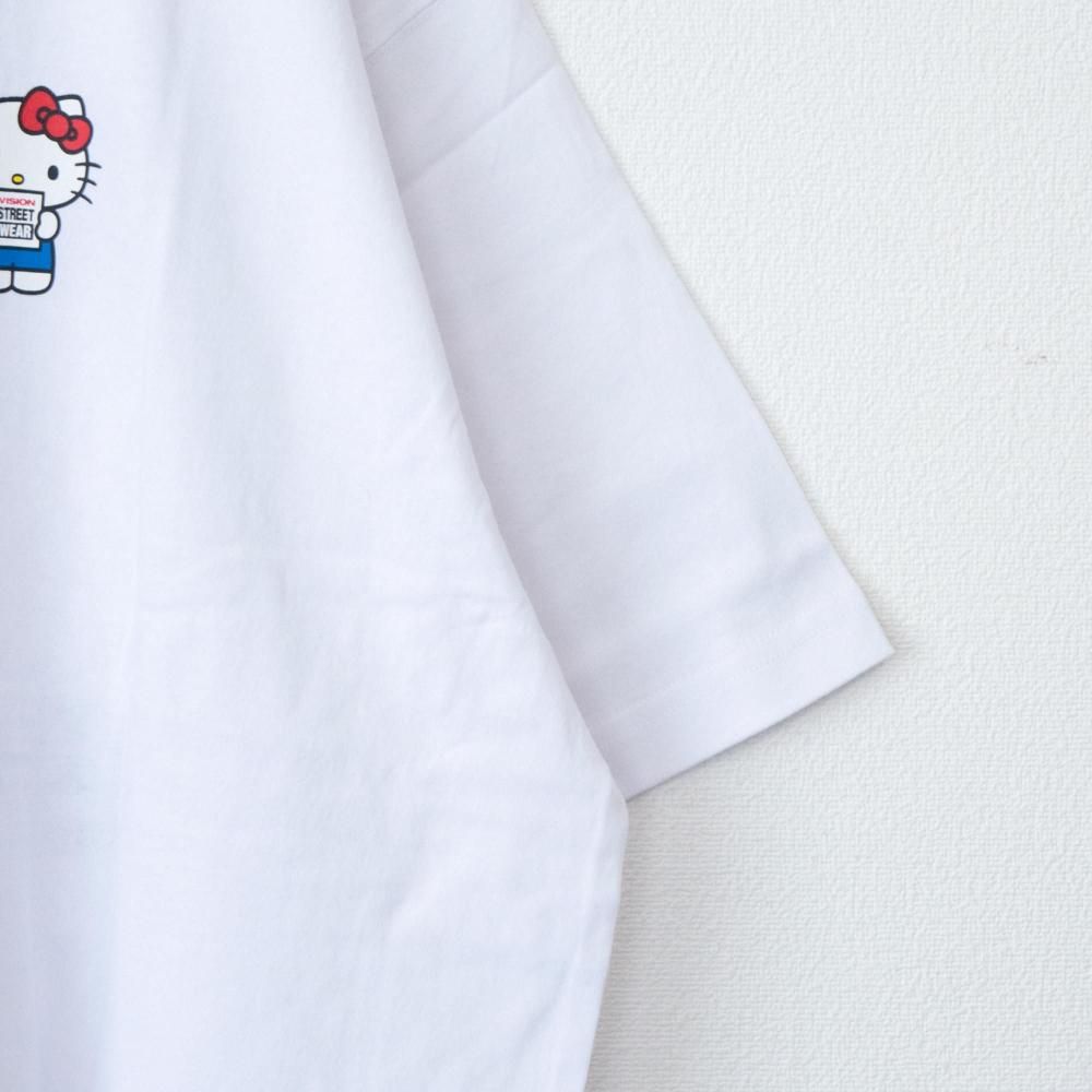 VISION STREET WEAR サンリオ HelloKitty キティ Tシャツ WHITE