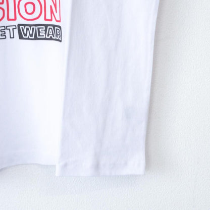 VISION STREET WEAR サンリオ HelloKitty キティ Front/Back Tシャツ WHITE