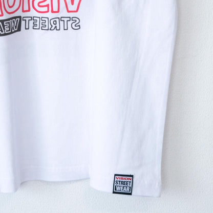 VISION STREET WEAR サンリオ HelloKitty キティ Front/Back Tシャツ WHITE
