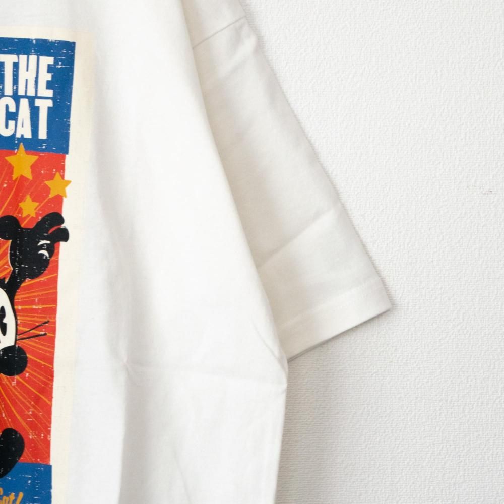 FELIX THE CAT ハットポスター Tシャツ IVORY