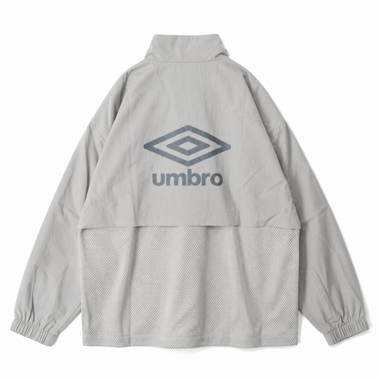 UMBRO 切替 アノラック パーカー GRAY