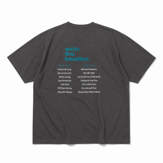 THE BEATLES Tour プリント Tシャツ CHARCOAL