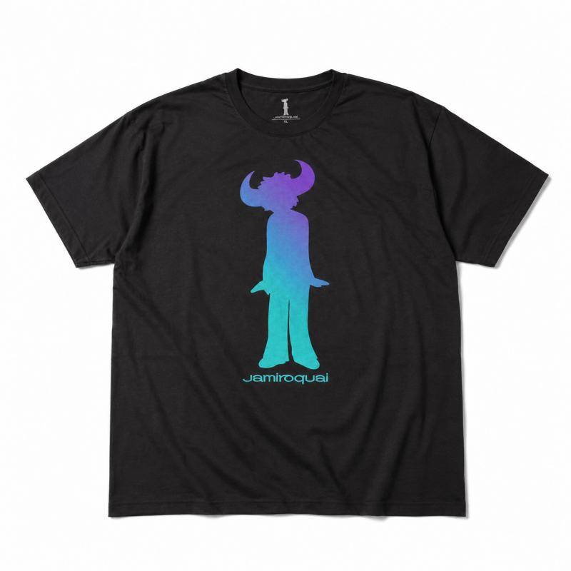 Jamiroquai Buffalo Gradient Tシャツ BLACK