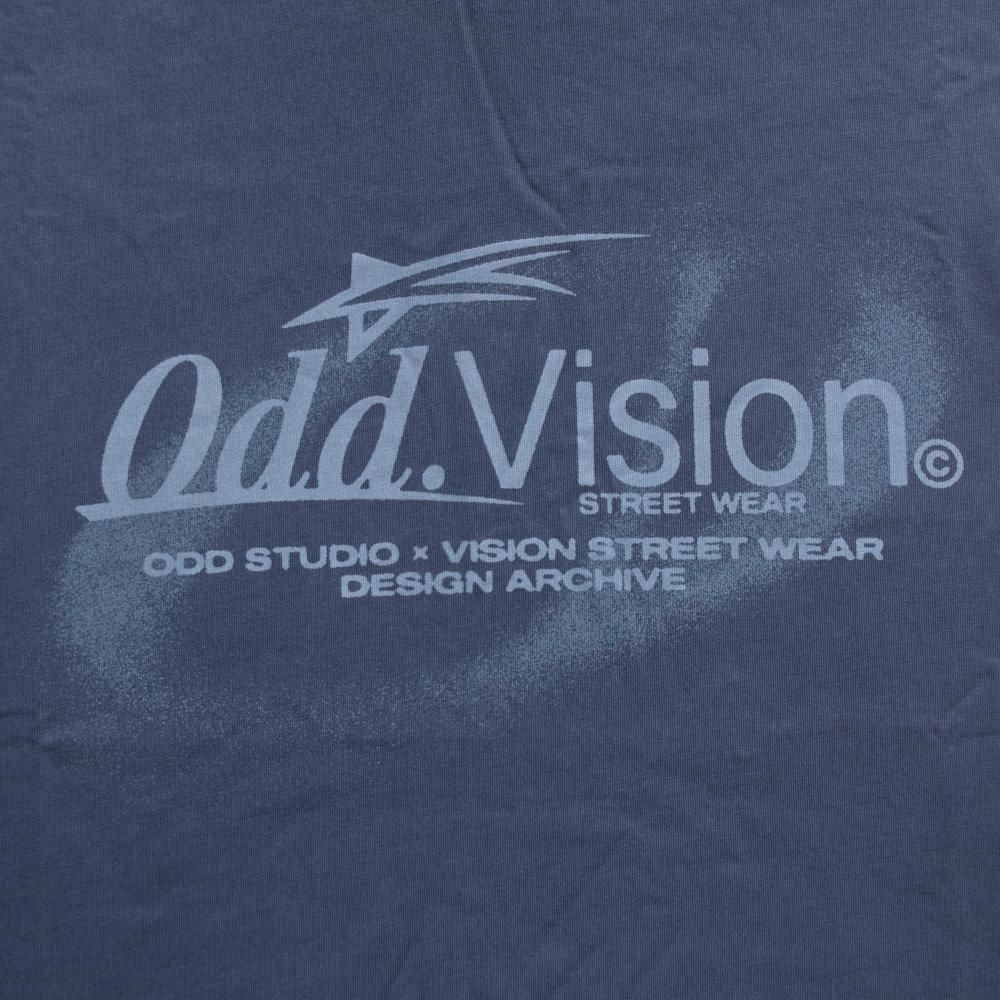 Odd.Studio Graffiti Tシャツ NAVY
