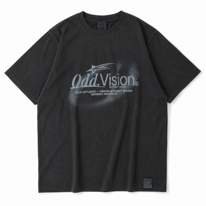 Odd.Studio Graffiti Tシャツ CHARCOAL