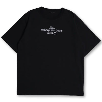 ナイトメアー・ビフォア・クリスマス Multi Illust Tシャツ BLACK